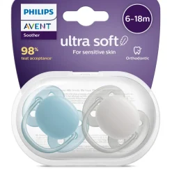 Avent Soother Ultra Soft 2 Pack