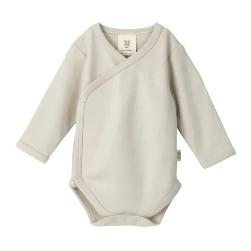 Babu Basics Organic Cotton Kimono Bodysuit