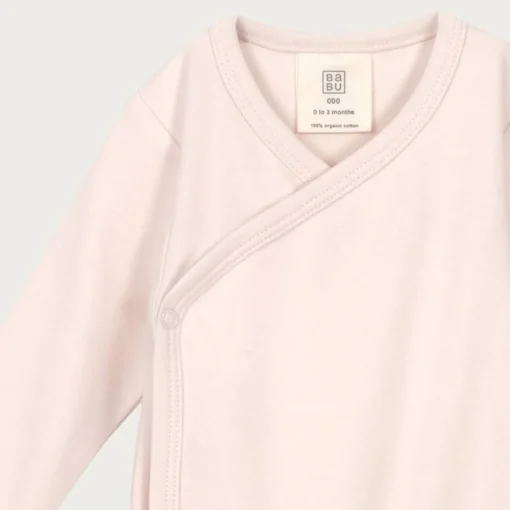 Babu Basics Organic Cotton Kimono Bodysuit