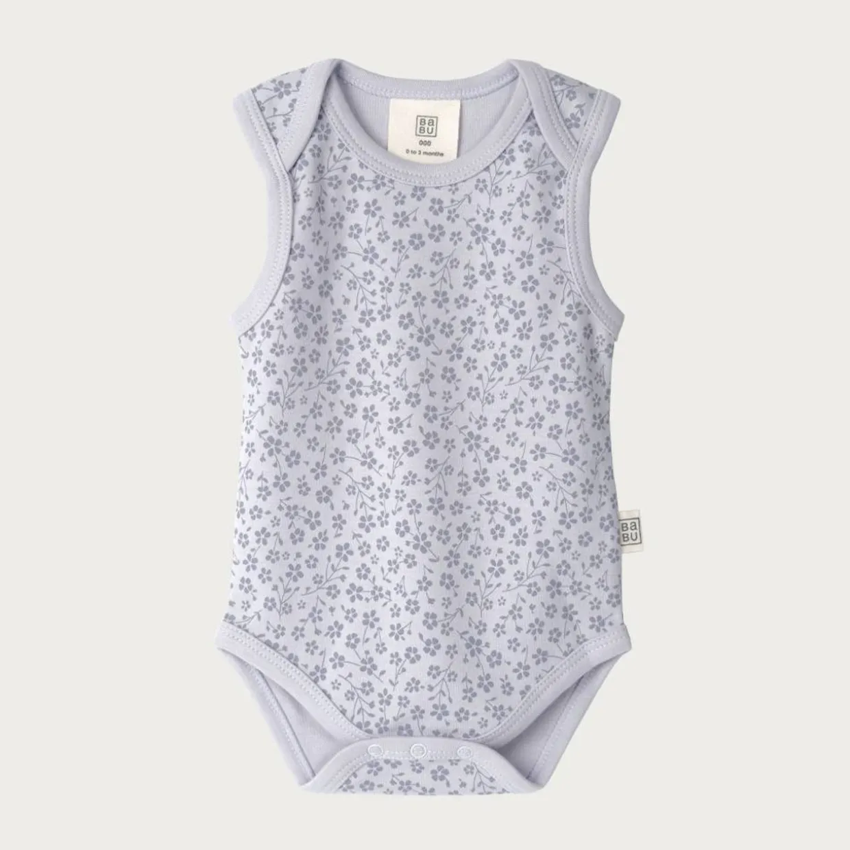 Babu Organic Cotton Singlet Bodysuit