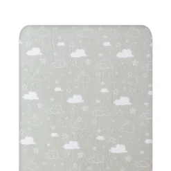 Baby Basics Bassinet Fitted Sheet / Change Pad Cover - 80 x 40cm