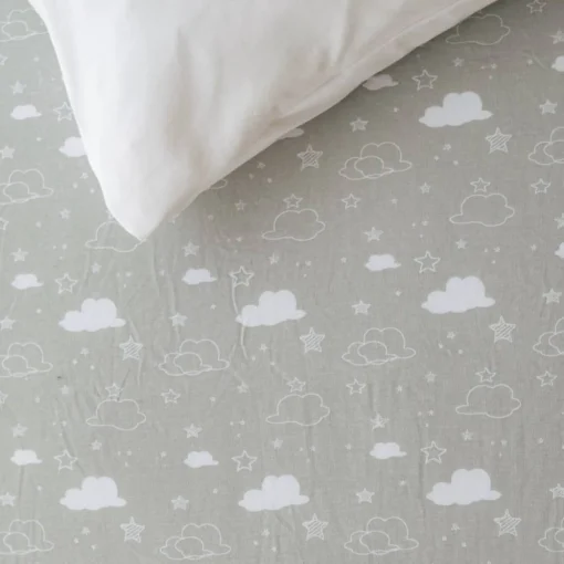 Baby Basics Bassinet Fitted Sheet / Change Pad Cover - 80 x 40cm