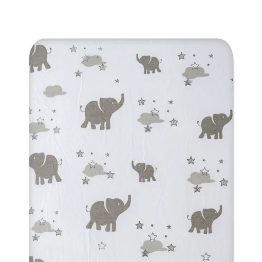 Baby Basics Bassinet Fitted Sheet / Change Pad Cover - 80 x 40cm