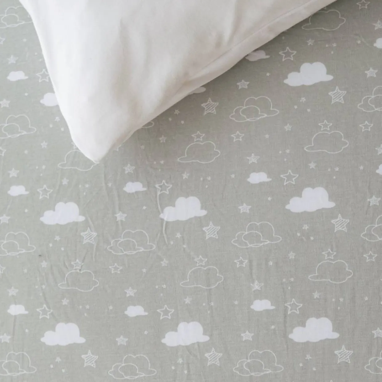 Baby Basics Large Co-Sleeper Fitted Sheet - 61 x 97cm