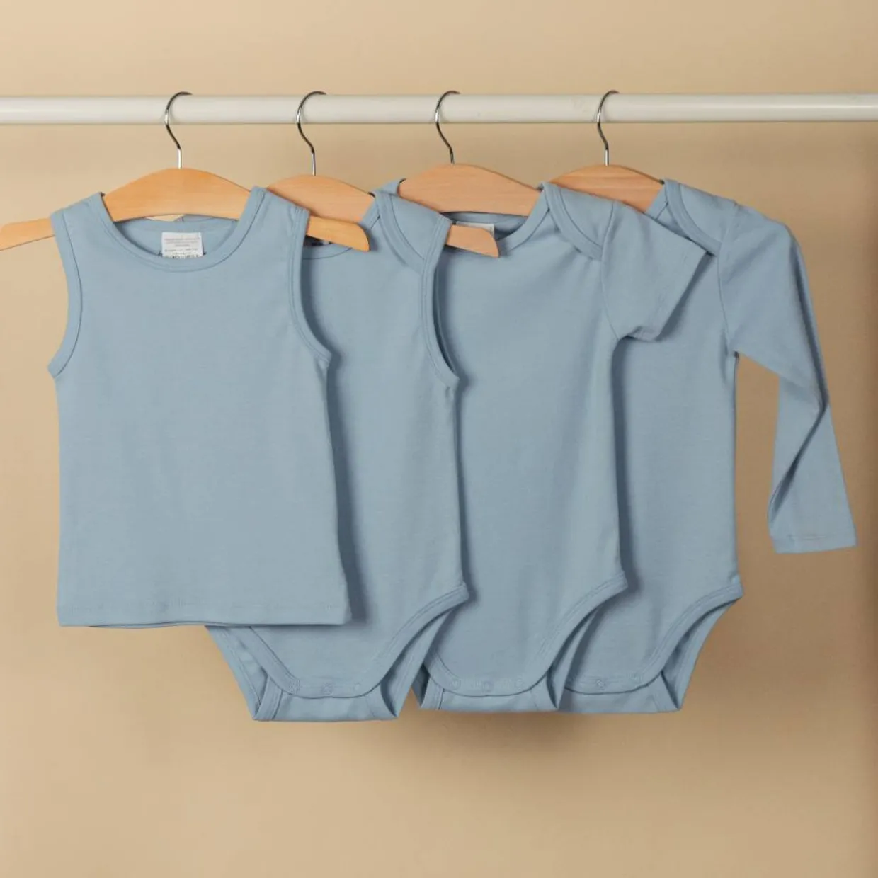 Baby Basics Organic Cotton Short-Sleeve Bodysuit