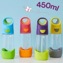 b.box Clear Tritan Drink Bottle 450ml