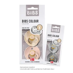 BIBS Colour Pacifier - 2 pack