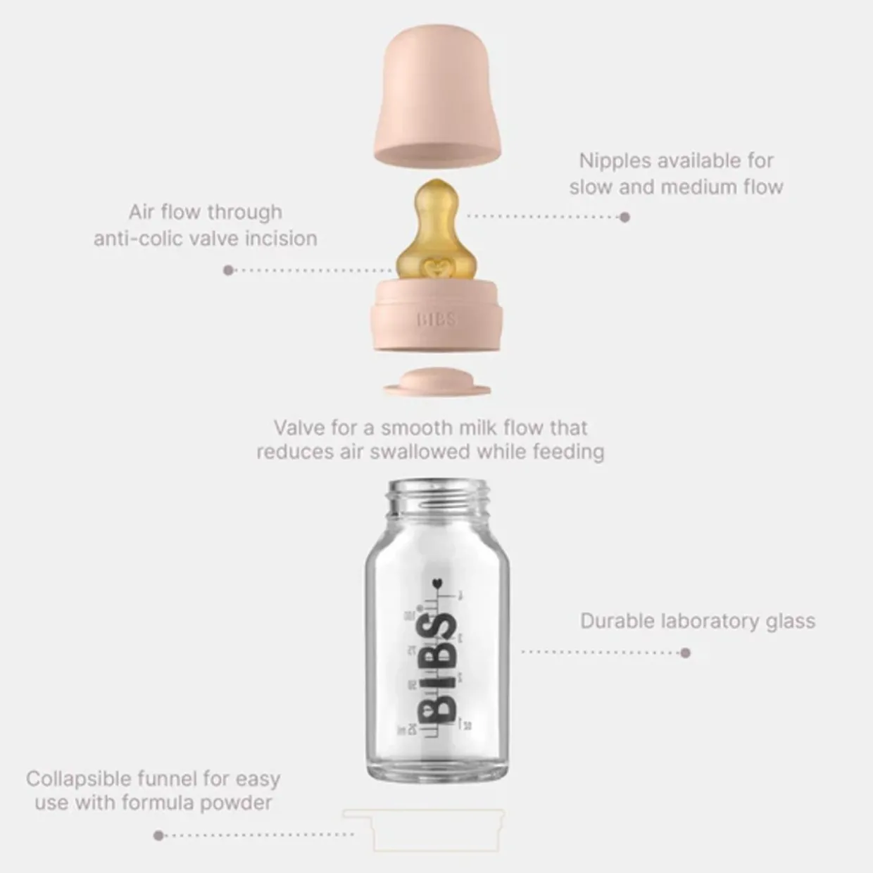 BIBS Glass Bottle Set