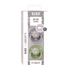 BIBS x LIBERTY De Lux 2pk - Silicone - One Size