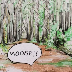 Book - Moose on the Loose Board Book