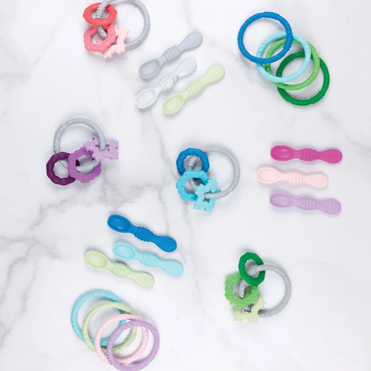 Bumkins Silicone Dipping Spoons 3pk