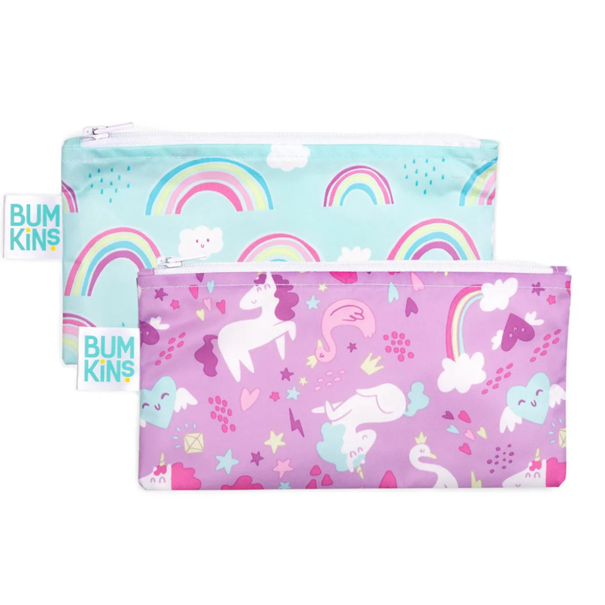 Bumkins Small Snack Bag 2pk - Discontinued Designs