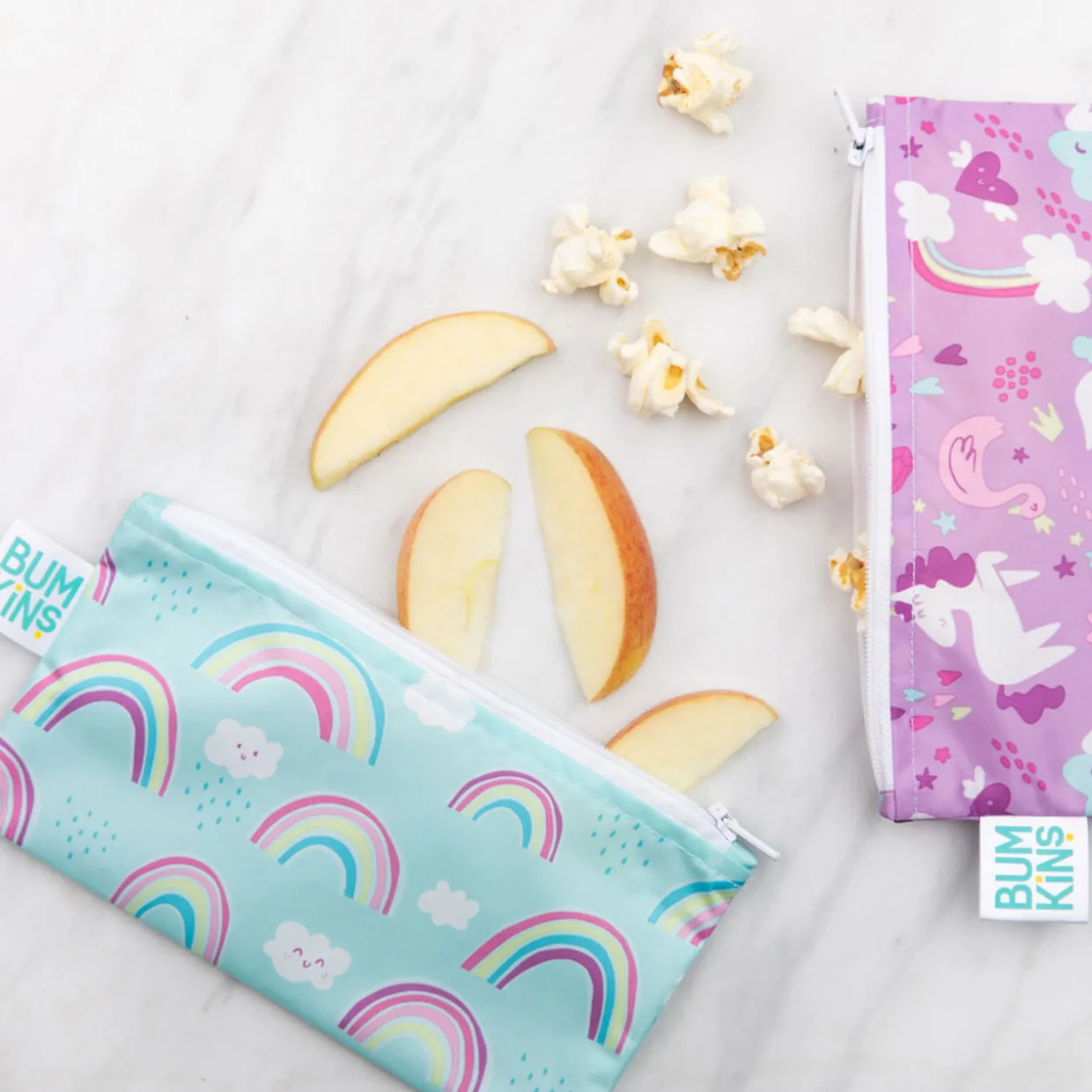 Bumkins Small Snack Bag 2pk - Discontinued Designs