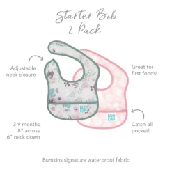 Bumkins Starter Bib 2pk