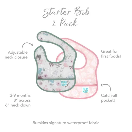 Bumkins Starter Bib 2pk