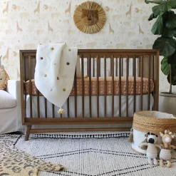 Crane Baby Kendi Pom Pom Blanket - Clearance