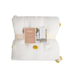 Crane Baby Kendi Pom Pom Blanket - Clearance