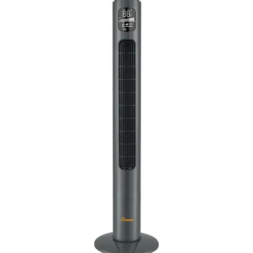 Crane Tower Fan and Air Circulator (116 cm) - Charcoal