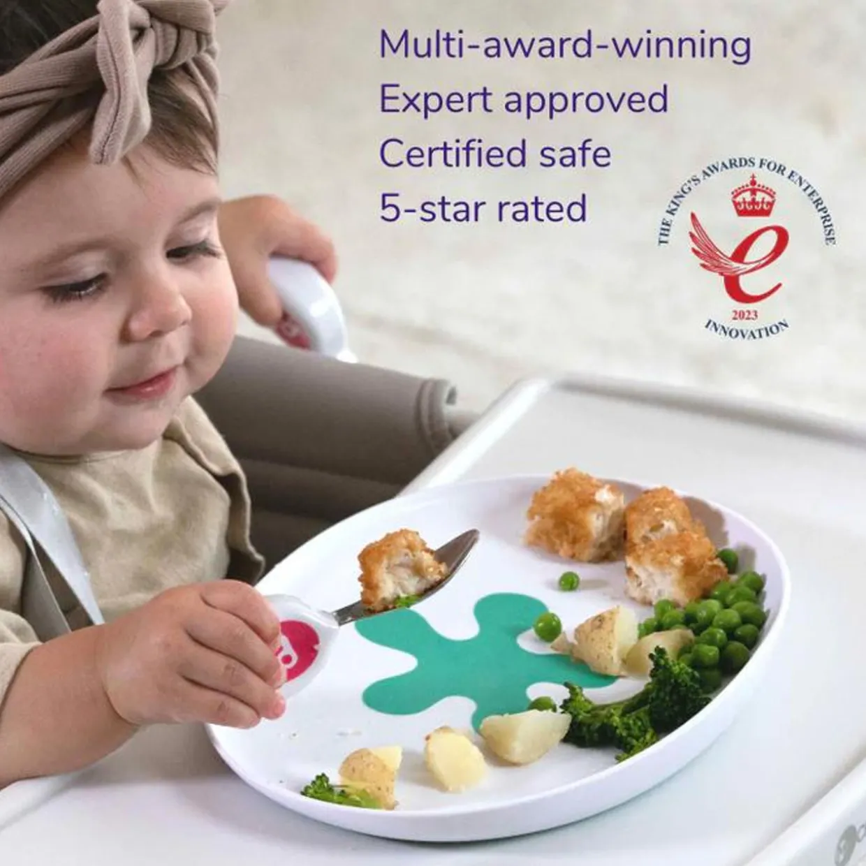 Doddl Beginner Cutlery Set - 3 Piece