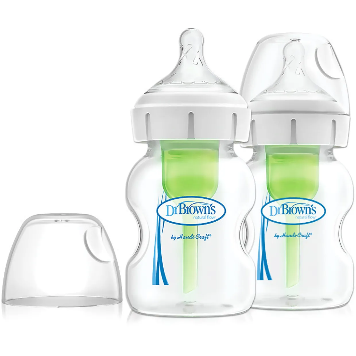 Dr Browns Options+ Baby Bottle - Wide Neck 2 pack