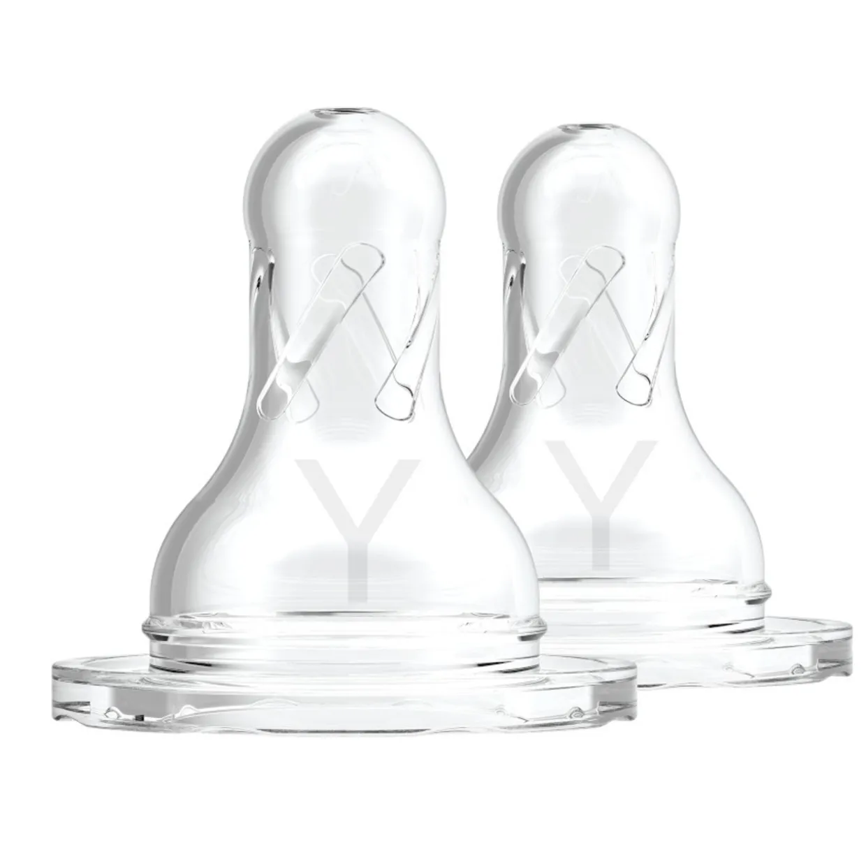 Dr Browns Y-Cut Standard (Narrow) Silicone Teats 2 pack