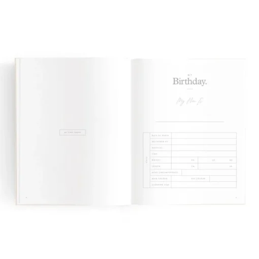 Fox & Fallow Mini Baby Book