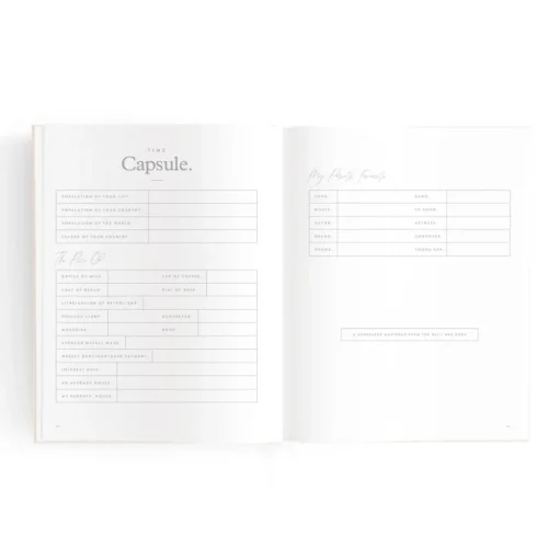 Fox & Fallow Mini Baby Book