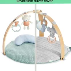 Ingenuity Cozy Spot Reversible Duvet Play Mat & Gym
