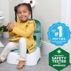 Ingenuity Prepare to Potty 3-in-1 Potty & Step Stool System