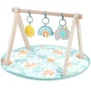 ity by Ingenuity Sun Valley Wooden Toy Arch & Play Mat
