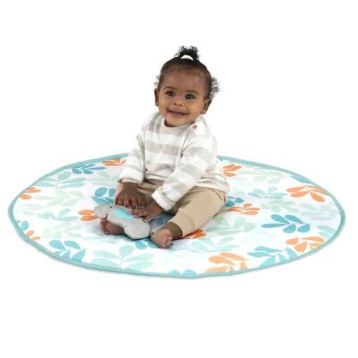 ity by Ingenuity Sun Valley Wooden Toy Arch & Play Mat