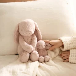 Jamie Kay Snuggle Bunnies - Plush Frankie the Hugging Bunny