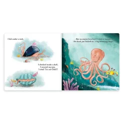 Jellycat - The Fearless Octopus Book