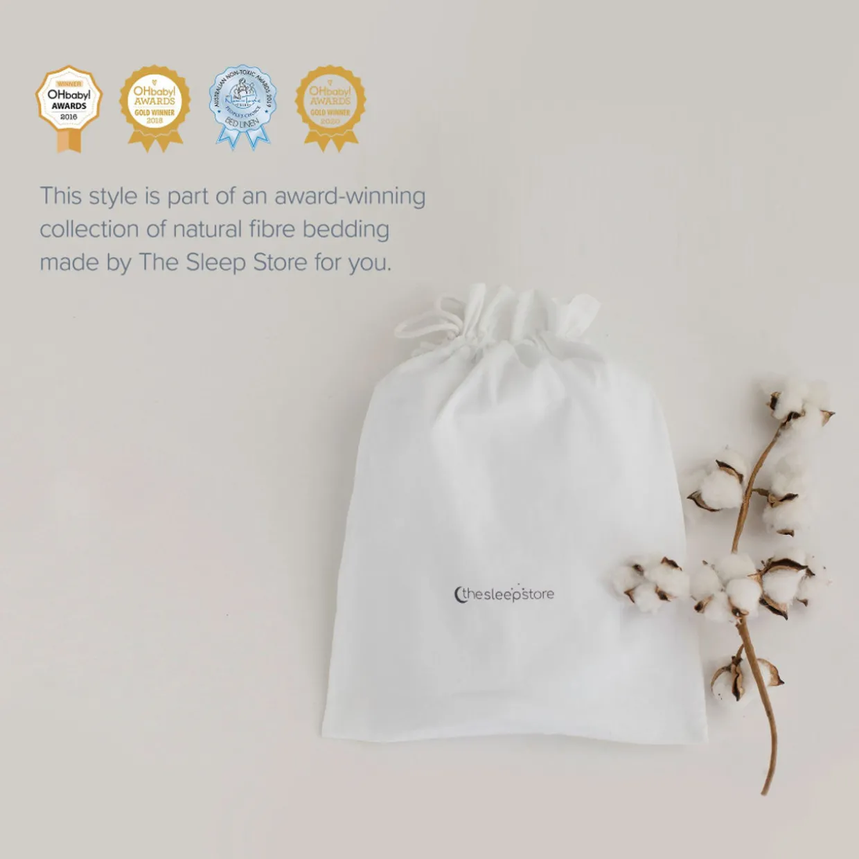 Jersey Cotton Waterproof Pillow Protector - Toddler