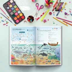 Kuwi & Friends Maori Activity Book - He Puka Ngohe