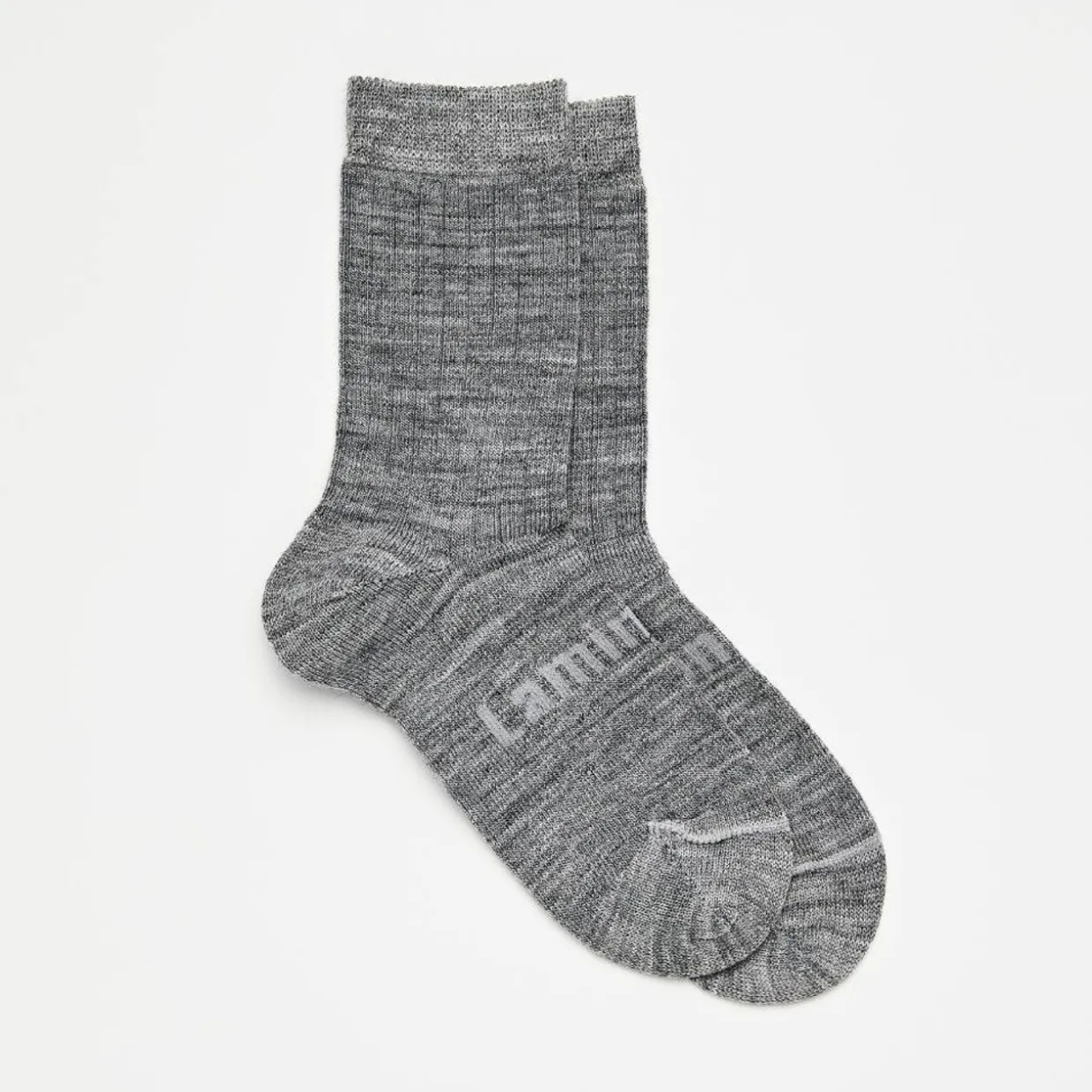 Lamington Mens Crew Merino Socks - Rib