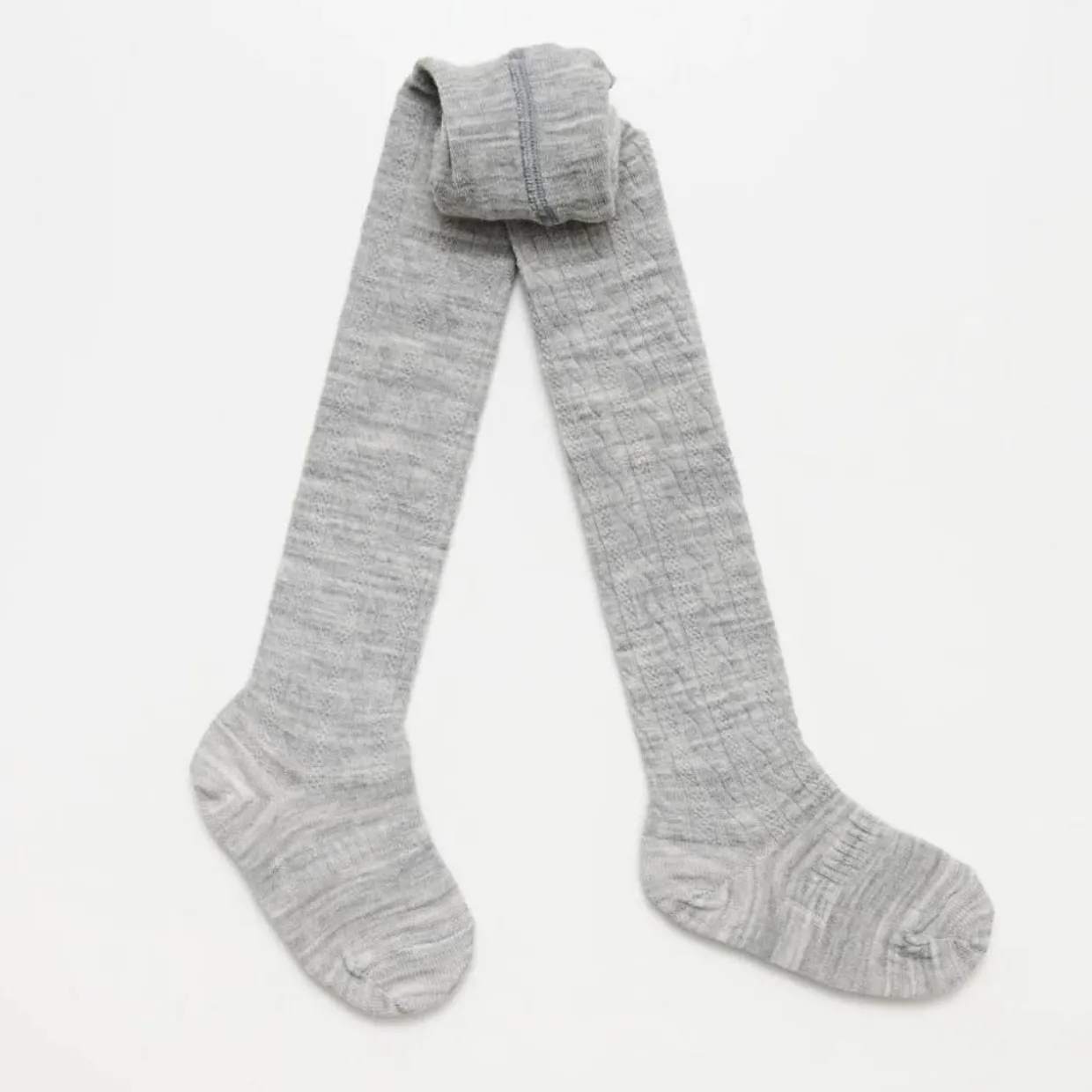Lamington Merino Tights - Cable