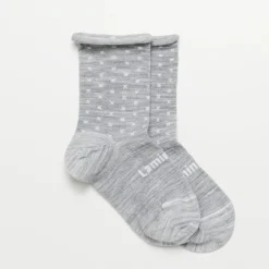 Lamington Womens Crew Merino Roll Top Socks