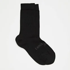 Lamington Womens Crew Merino Socks - Rib