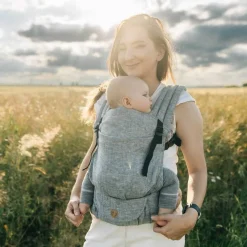 LennyLight Carrier - Linen Chevron Weave