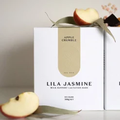 Lila Jasmine Apple Crumble Milk Support Lactation Bars