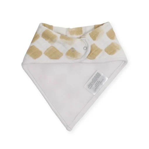 Little Unicorn - Cotton Muslin + Fleece Bandana Bib - 4 Pack