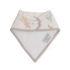 Little Unicorn - Cotton Muslin + Fleece Bandana Bib - 4 Pack