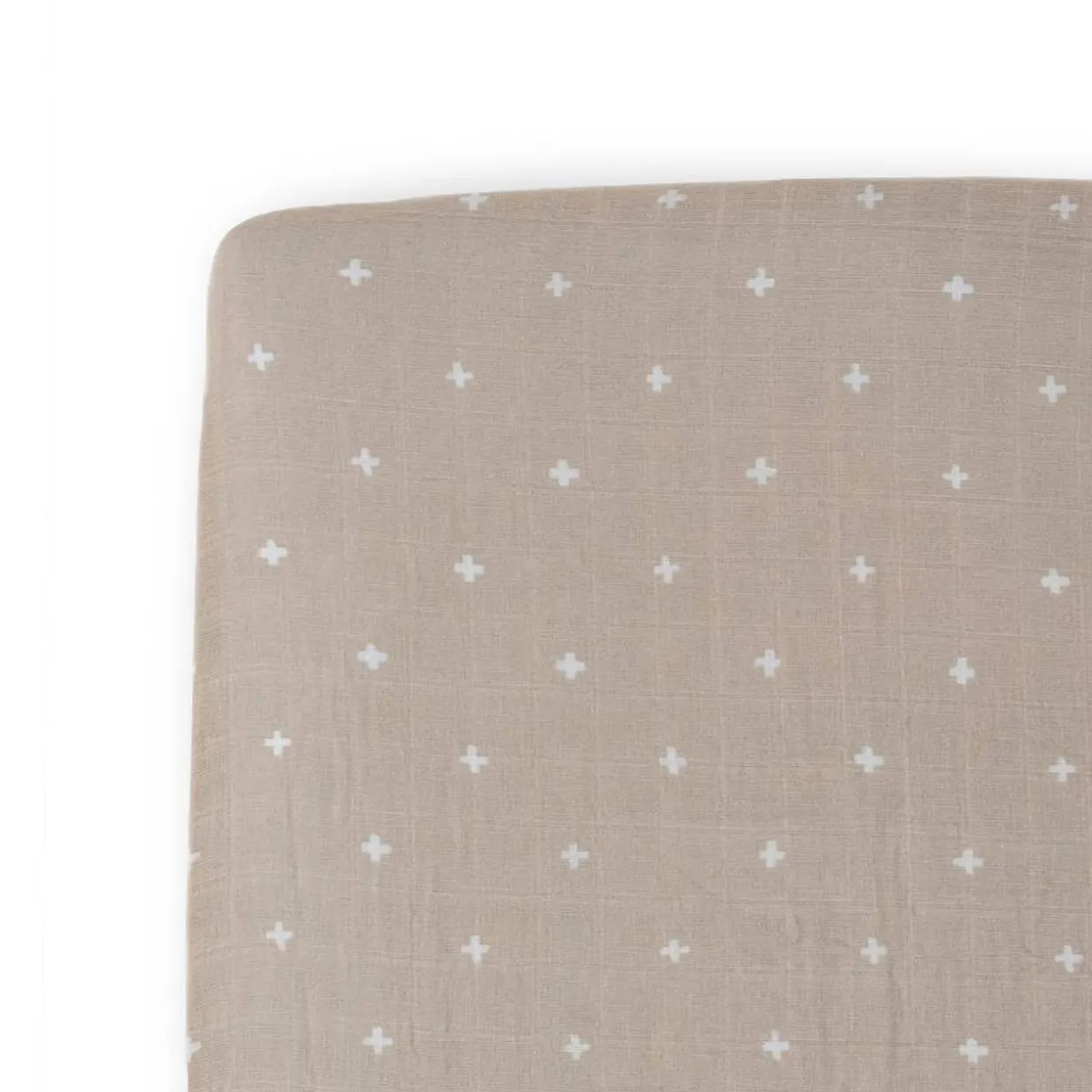 Little Unicorn - Muslin Fitted Cot Sheet - 132 x 71cm