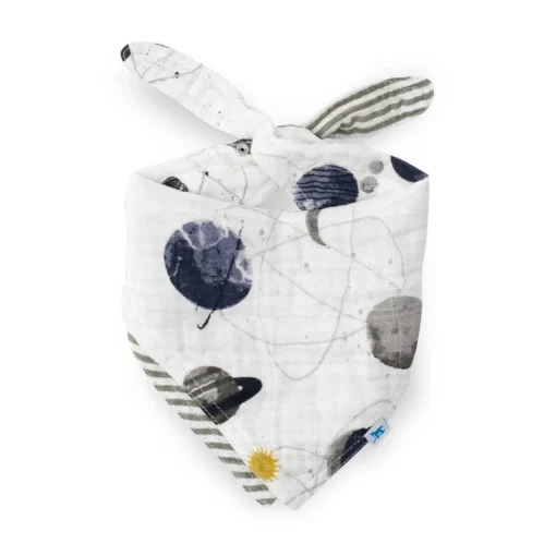 Little Unicorn - Reversible Muslin Bandana Bib - Clearance