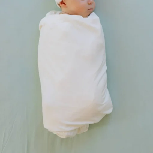 Little Unicorn Stretch Knit Fitted Cot Sheet