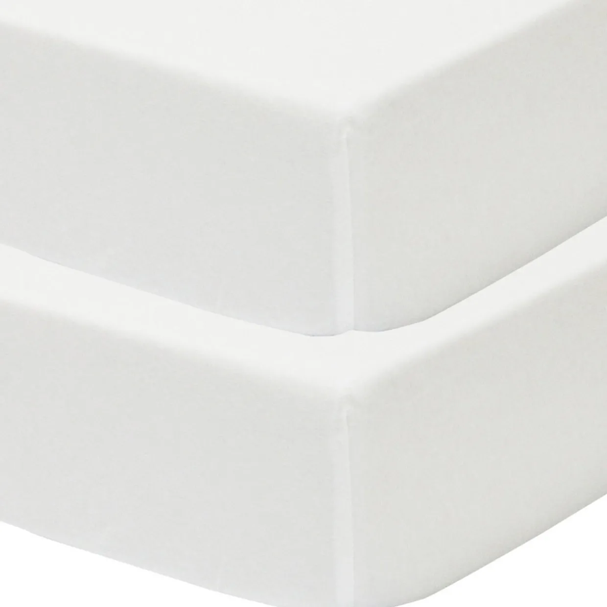 Living Textiles Jersey Fitted Sheet 2pk