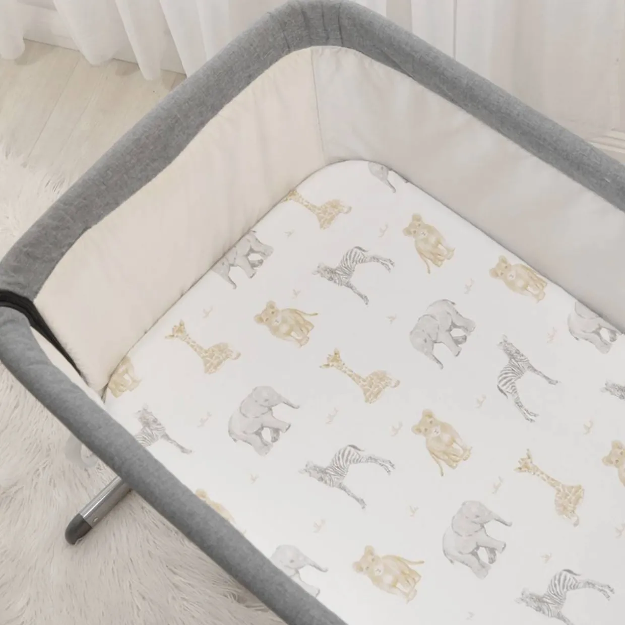 Living Textiles Jersey Fitted Sheet 2pk