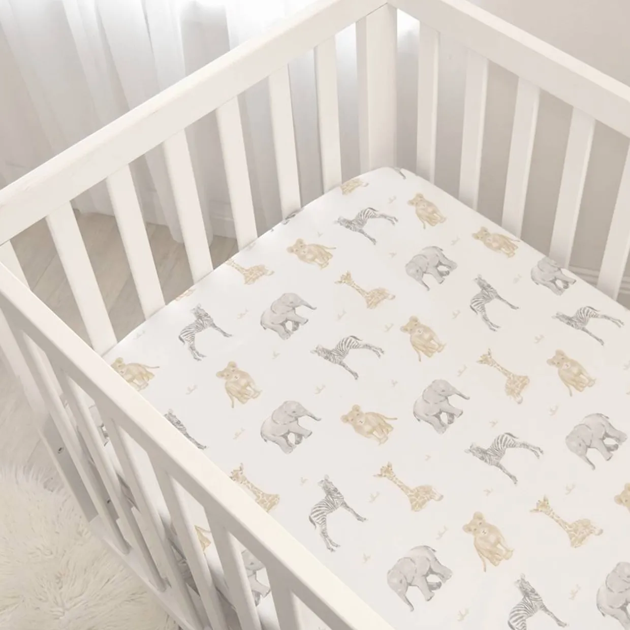 Living Textiles Jersey Fitted Sheet 2pk