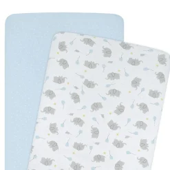 Living Textiles Jersey Fitted Sheet 2pk - Discontinued